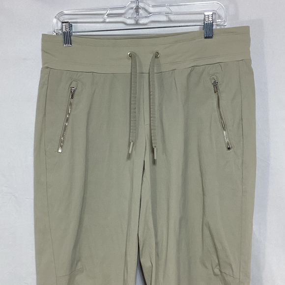Athleta Tan Trekkie North Jogger Pants size 10 - Picture 2 of 14